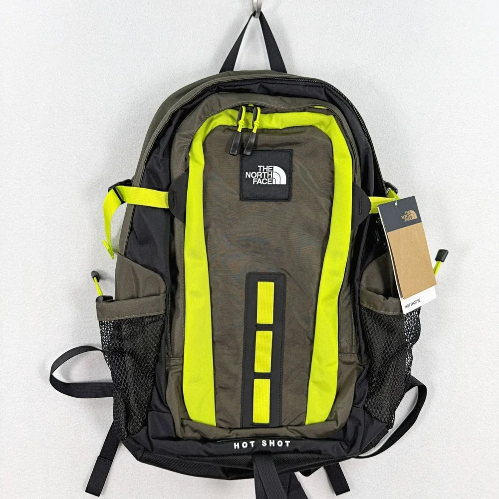 The North Face Hot Shot SE Backpack New Taupe Green NEW